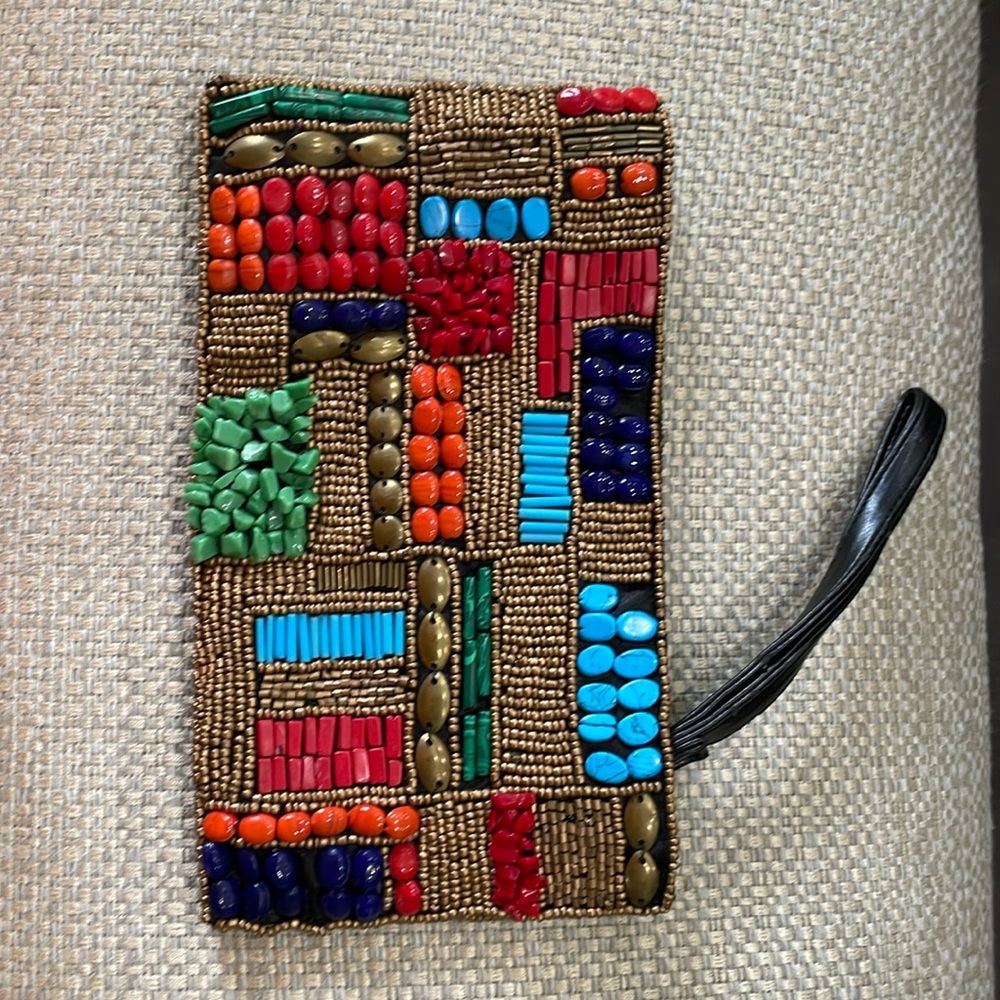 Muti colored wristlet